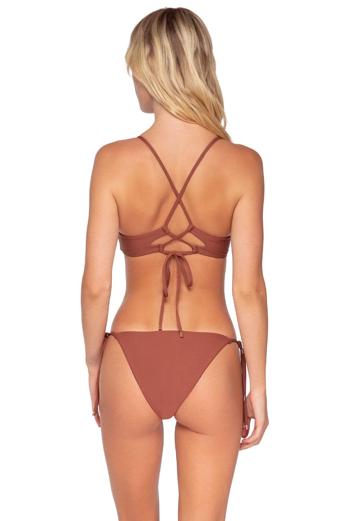 Bestswimwear - Swim Systems Canyon Clay Holly Tie Side