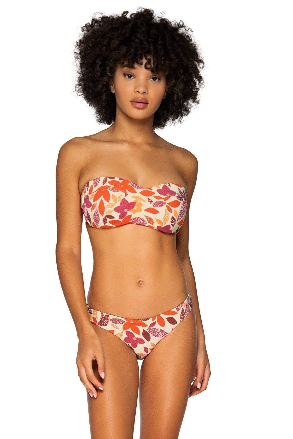 Bestswimwear - Swim Systems Pressed Petals Bridget Bandeau